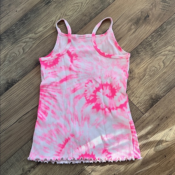 Girl’s Racerback Ribbed Tank - Picture 3 of 3